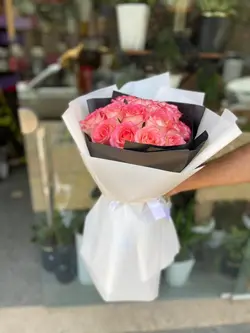 دسته گل لب ماتیکی