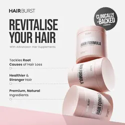 مکمل پیشرفته رشد موی هیربرست HAIR FORMULA advanced HAIRBURST - happy shoppers