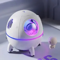 دستگاه بخور سرد و رطوبت ساز سفینه فضایی مدل Space Capsule MJ046 - رفقا شاپ