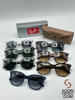 عینک آفتابی زنانه ری بن مدل RB4379D - RAY BAN