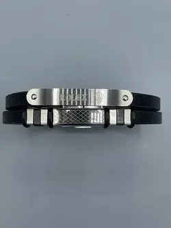 دستبند چرم مردانه برند رولکس