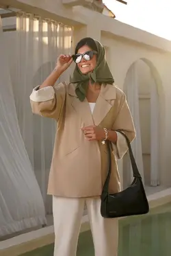 کیف دوشی زنانه WB ۳۰۱۶ چرم کاکتوس