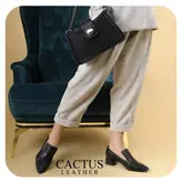 کفش پاشنه دار چرم کاکتوس ws73001