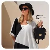 کیف دستی زنانهWB۴۰۱۴ چرم کاکتوس