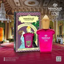 عطر ادکلن زنانه زرژوف کازاموراتی گران بالو مارکویی کالشکن کد 174 (Marque Collection Xerjoff Casamorati Gran Ballo) حجم 25 میل