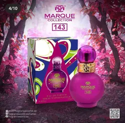 عطر مارکویی کالکشن کد 143 (Marque Collection Britney spears fantasy) حجم 25 میل