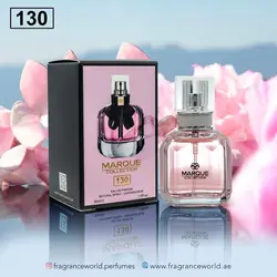 عطر ادکلن زنانه ایو سن لوران مون پاریس فراگرنس ورد مارکویی کد 130 (Fragrance world Marque Yves Saint Laurent Mon Paris) حجم 30 میل