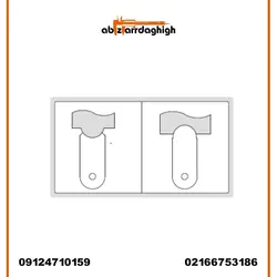 شابلون شعاع سنج 7.5-15 میلی متری  ( R سنج ) اینسایز کد 16-4801