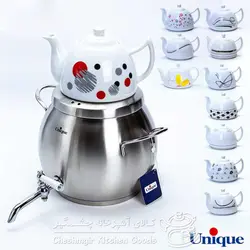 کتری قوری یونیک شیردار 5/5 لیتر مدل UN-7207