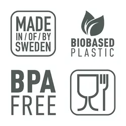 بشقاب سفری مدل StackPlate BIO - لایت مای فایر