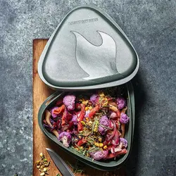 بشقاب و درپوش سفری مدل Bowl'n Lid - لایت مای فایر