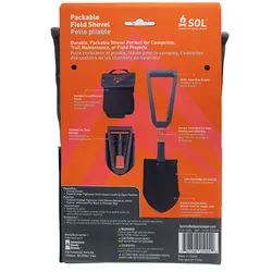 بیلچه تاشو کمپینگ مدل Packable Field - سول