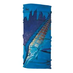دستمال سر و گردن شکار و ماهیگیری طرح Sailfish Blue - باف