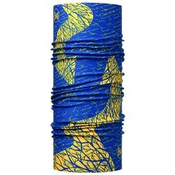 دستمال سر و گردن کامینو طرح Signal Royal Blue - باف