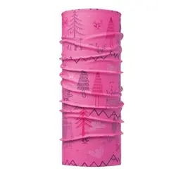 دستمال سر و گردن نوزاد و نوپا (0 تا 2 سال) Original Ecostretch طرح Woods Pink - باف