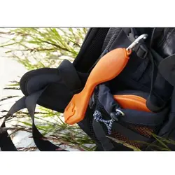 ست قاشق چنگالی تیتانیومی با کاور محافظ - لایت مای فایر