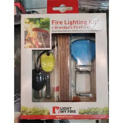 ست گیره کبابی و چوب و چخماق مدل FireLighting Kit - لایت مای فایر