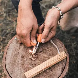 ست گیره کبابی و چوب و چخماق مدل FireLighting Kit - لایت مای فایر