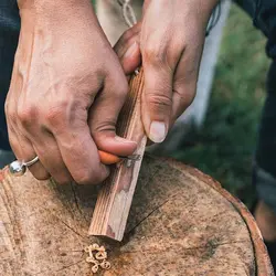 ست گیره کبابی و چوب و چخماق مدل FireLighting Kit - لایت مای فایر