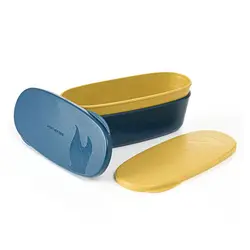 ظرف بیضی دو عددی SnapBox OVAL BIO - لایت مای فایر