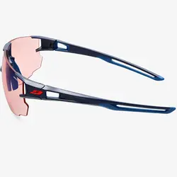 عينک AEROSPEED Bleu Foncé / Orange Reactive Performance 1-3 Flash Bleu - جولبو