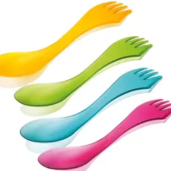 قاشق چنگالی شفاف - لایت مای فایر