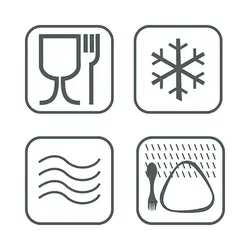 قاشق چنگالی شفاف - لایت مای فایر