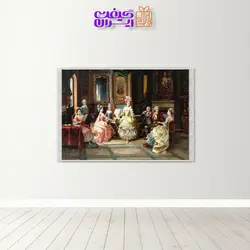 تابلو فرش فرانسوی پیانو زن کد 7075 | فروشگاه اینترنتی گیفت ایران