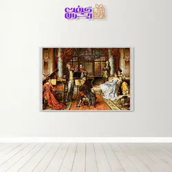 تابلو فرش فرانسوی پیانو زن کد 7048 | فروشگاه اینترنتی گیفت ایران