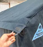 چادر برزنتی ۲ در۳ مارک گلشن رسالت ضدآب چادر عشایری کمپینگ چادر مسافرتی(برند دماوند)