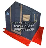 چادر اسکلتی عشایری ۶ متری برزنتی ۶ لا درجه یک