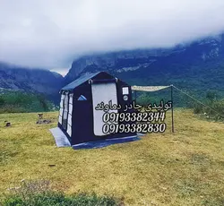 چادر اسکلتی ۶متری ۳۶۰ درجه سایبان دار برزنت گلشن(برند دماوند)