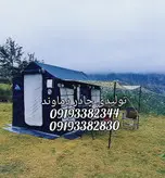 چادر اسکلتی ۶متری ۳۶۰ درجه سایبان دار برزنت گلشن(برند دماوند)