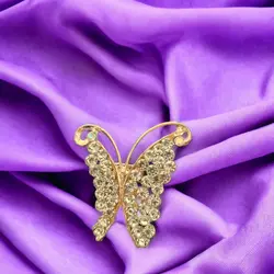 سنجاق سینه پروانه