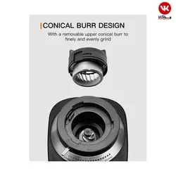 آسیاب قهوه اسبولی مدل SYCG-801D Sboly SYCG-801 Coffee Grinder