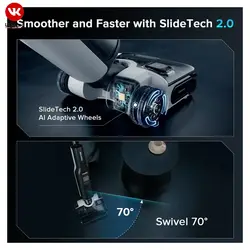 جارو شارژی و بخارشوی روبوراک مدل A30 Pro Steam combo