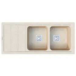 سینک ظرفشویی گرانیت آونکس مدل آرسین دو لگن توکار