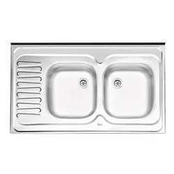 سینک ایلیا استیل مدل 222 روکار