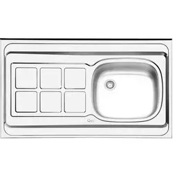 سینک ایلیا استیل مدل 131 روکار