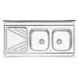 سینک ظرفشویی ایلیا استیل مدل 3028 روکار