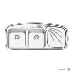 سینک ظرفشویی ایلیا استیل مدل 4013 توکار