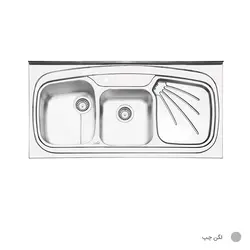 سینک ظرفشویی ایلیا استیل مدل 1013 روکار