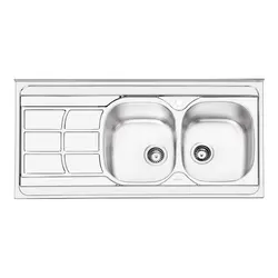 سینک ظرفشویی پرنیان استیل مدل PS 1109 روکار