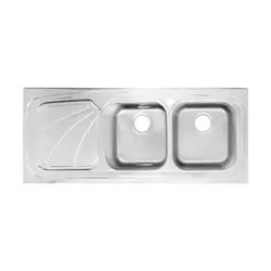 سینک ظرفشویی پرنیان استیل مدل PS 1110 روکار