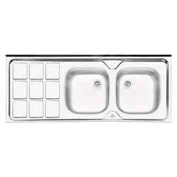 سینک پرنیان استیل مدل 3104 روکار