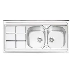 سینک پرنیان استیل مدل PS1124 روکار