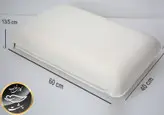 بالشت طبی مموری فوم مدل کلاسیک (با رویه اضافه)