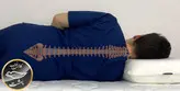 بالشت طبی مموری فوم مدل کلاسیک (با رویه اضافه)