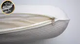 بالشت طبی مموری فوم مدل کلاسیک (با رویه اضافه)
