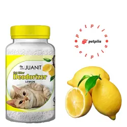 بوگیر و آنتی باکتریال خاک گربه ژوانیت با رایحه لیمو